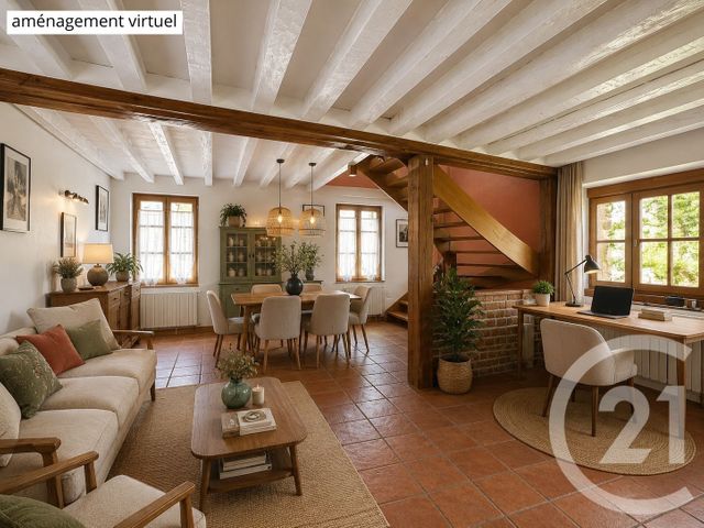 Maison &agrave; vendre - 4 pi&egrave;ces - 148,41 m2 - Souesmes - 41 - CENTRE